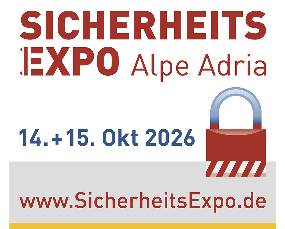 SicherheitsExpo Alpe Adria 14.&ndash;15. Okt 2026 &ndash; Fachmesse f&uuml;r Sicherheitstechnik